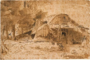 Cottage Near the Edge of a Wood